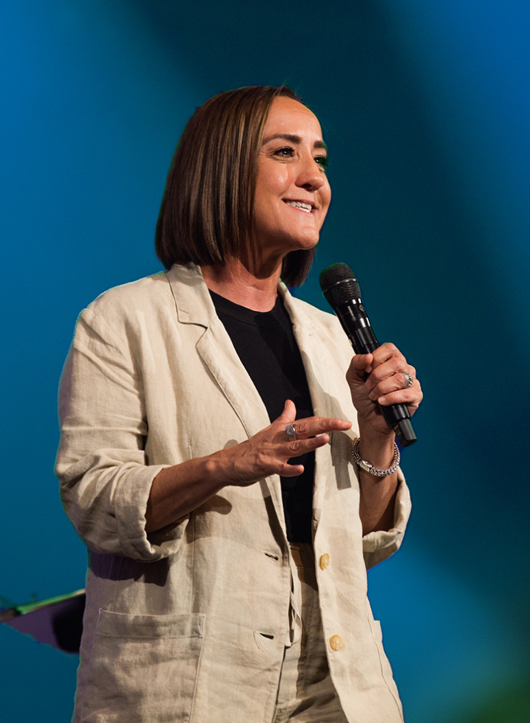 Christine Caine - Speaker, activist, and founder of A21 Campaign