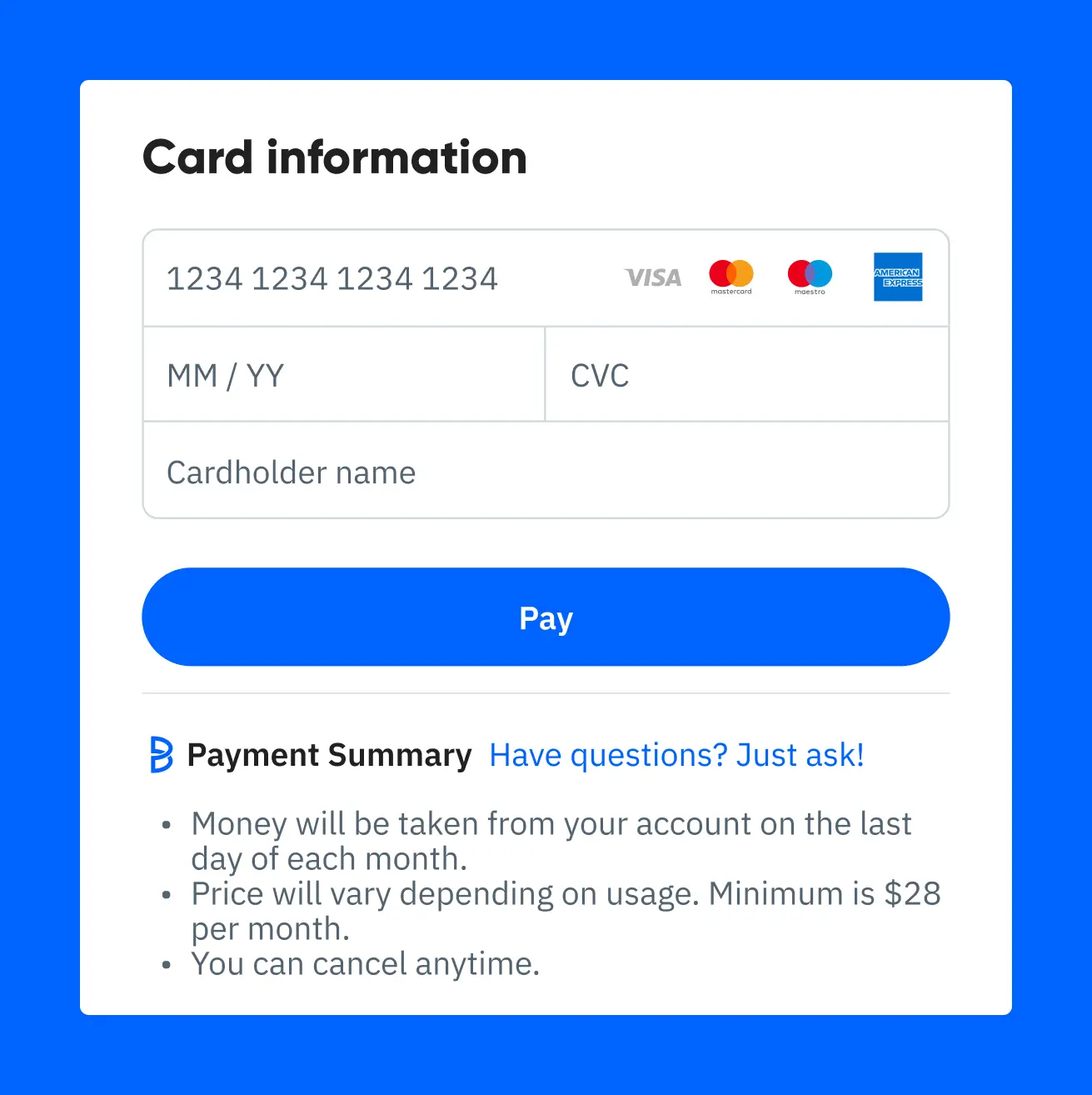 Conditional Payments