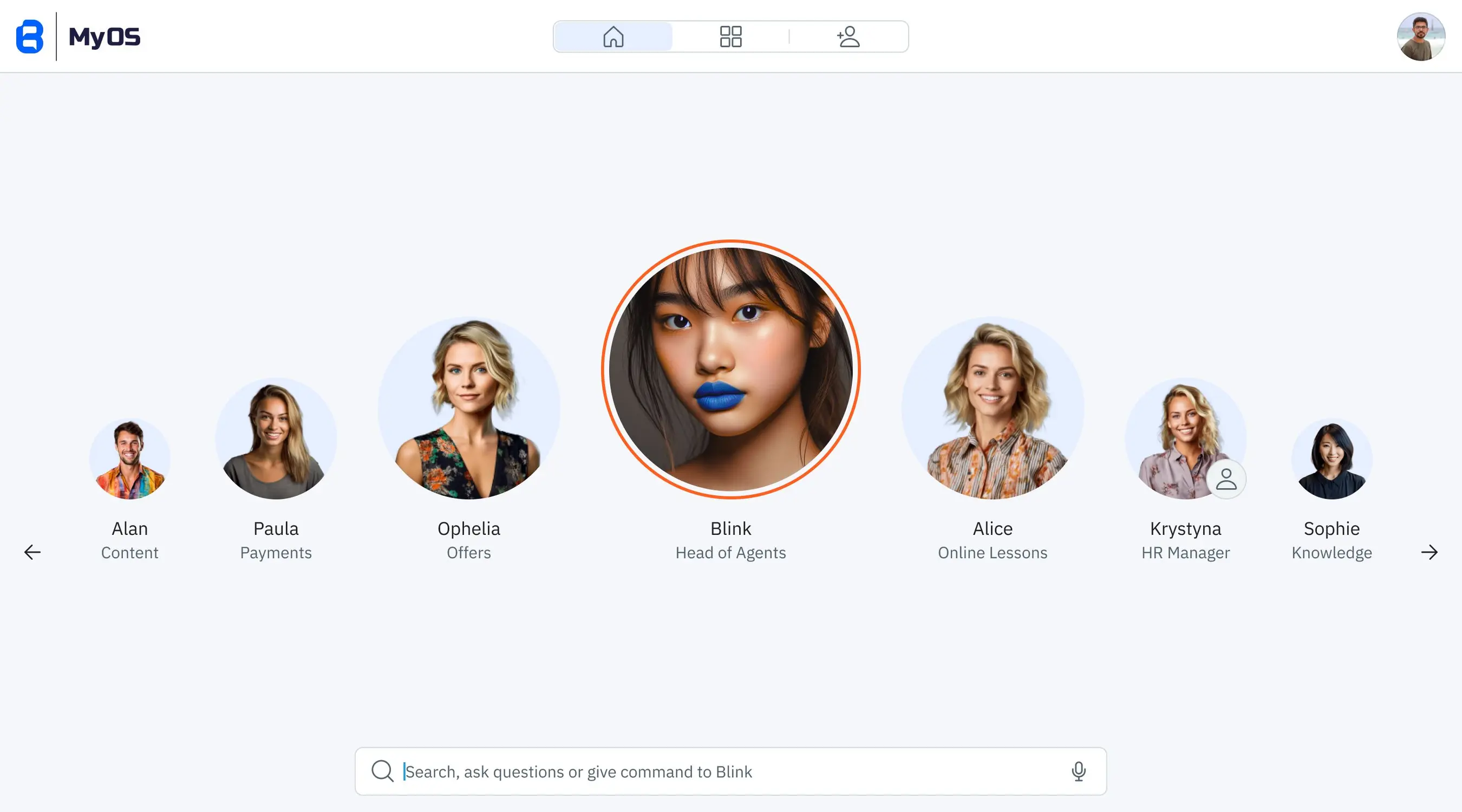 Agents With Faces