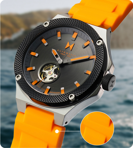 MVMT Legacy Slim Panther Black watch