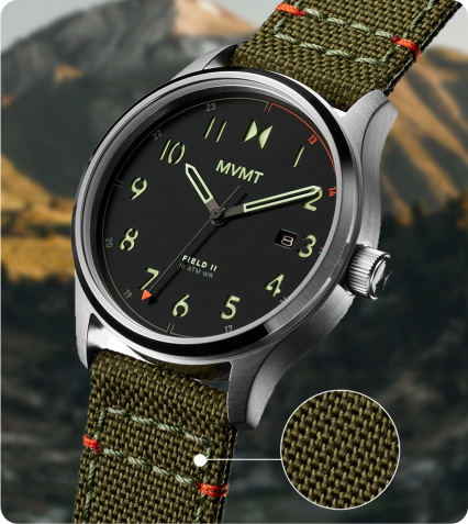 MVMT Legacy Slim Panther Black watch