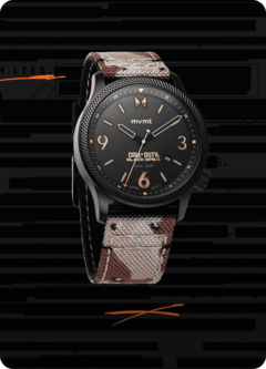 MVMT gilded green and gold odyssey mens watch