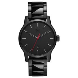 Classic II Jet Black Steel 44 MM