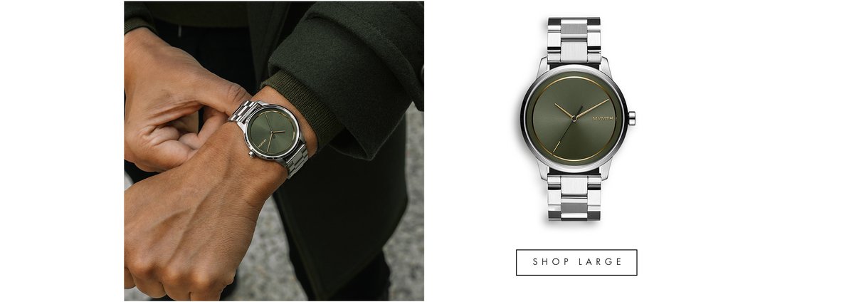 Tropic Haze Profile Watch On Male's Wrist In 44mm