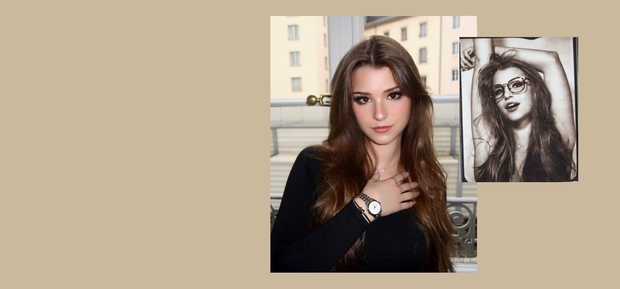 TikTok Star Brooke Monk wearing MVMT