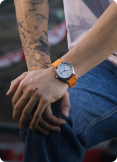 Cali Diver Horizon Orange | 40 MM 