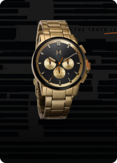 MVMT gilded green and gold odyssey mens watch