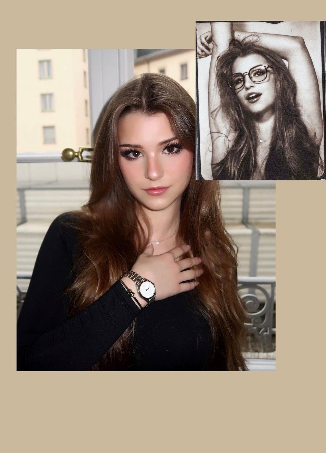 TikTok Star Brooke Monk wearing MVMT