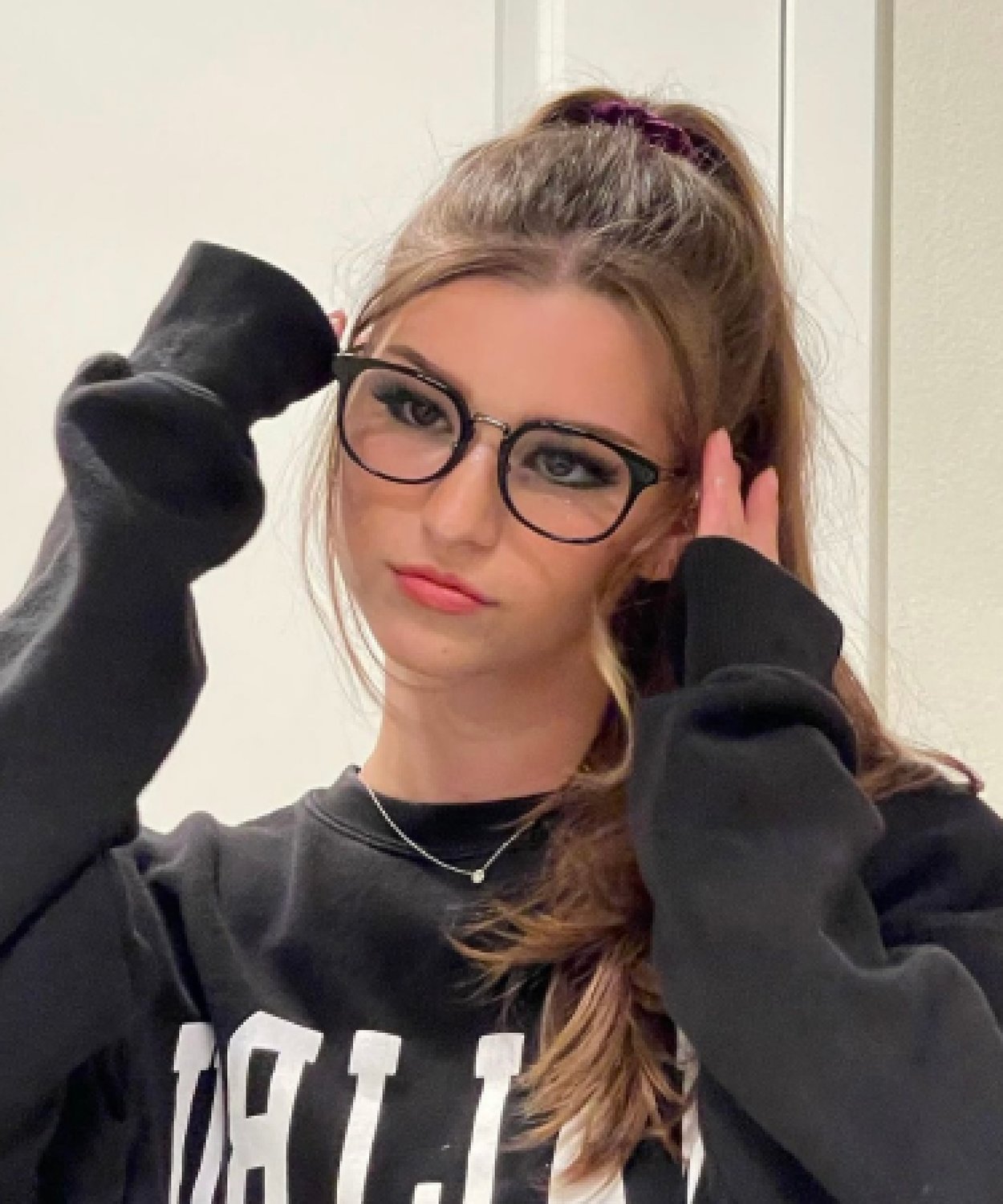TikTok Star Brooke Monk wearing MVMT