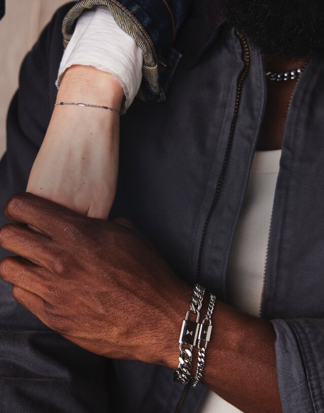 MVMT matte green ceramic chronograph watch