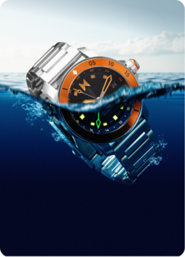 Cali Diver Horizon Orange | 40 MM 