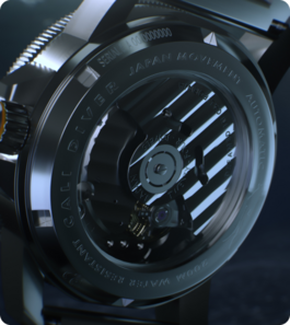 Cali Diver Horizon Orange | 40 MM 
