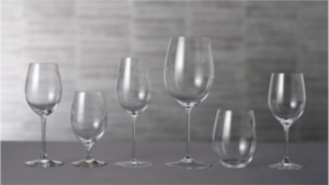 different types of stemware