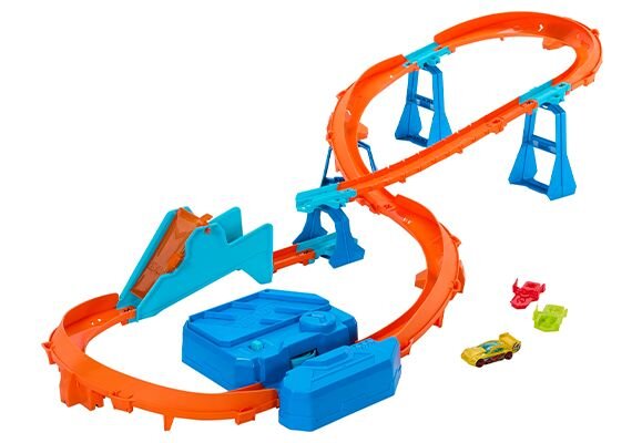 A hot wheels race track