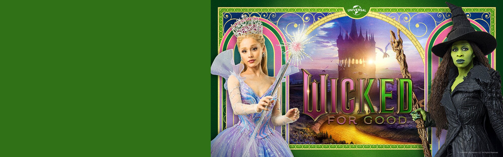 Glinda and Elphaba from Wicked: For Good