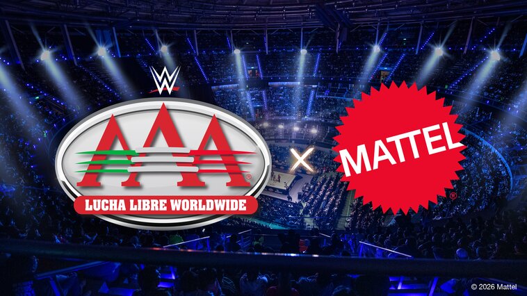 Mattel and Lucha Libre Worldwide AAA partnership announcement 