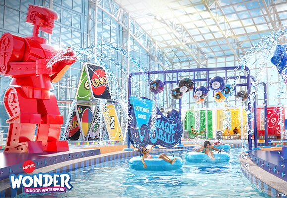 Mattel Wonder Indoor Waterpark Rendering