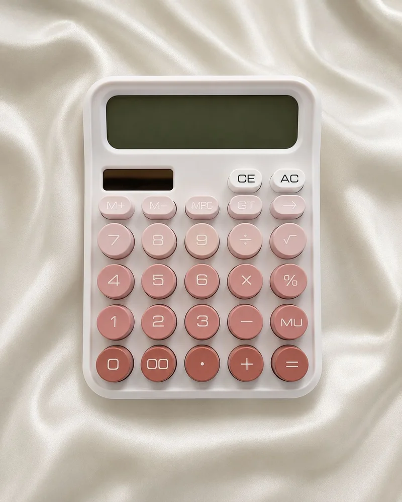 Pink Aesthetic Calculator