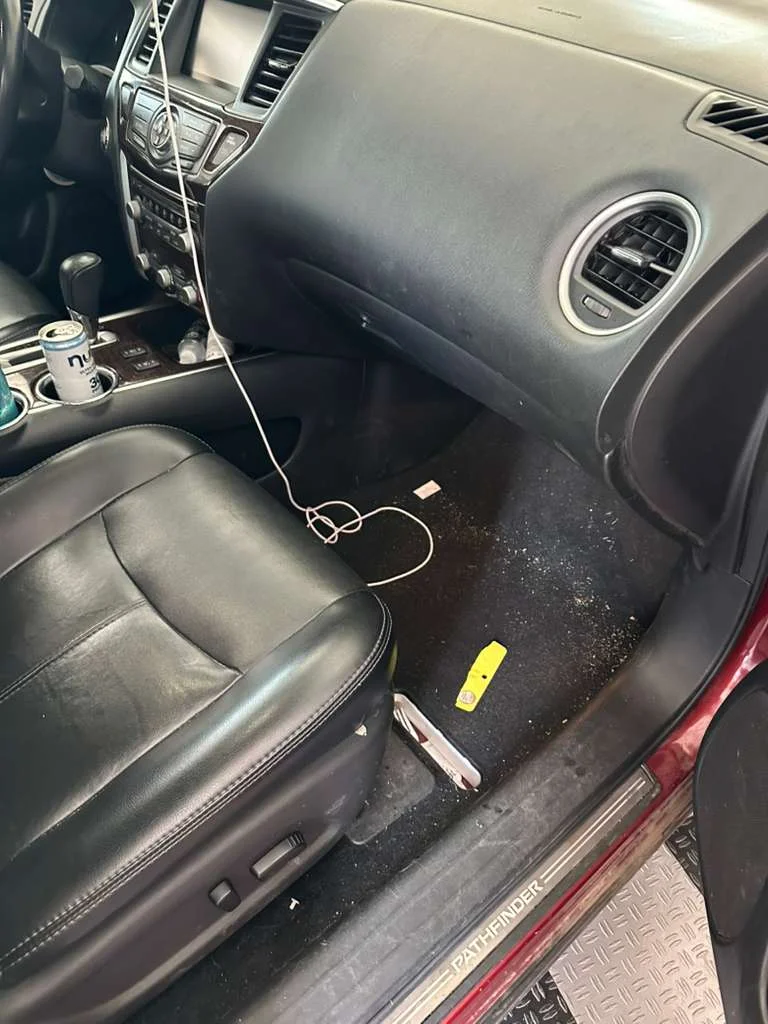 Vehicle before finishing touches
