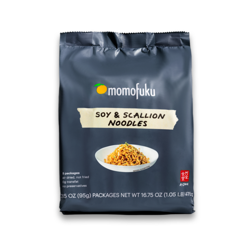 Momofuku Soy and Scallion Noodles