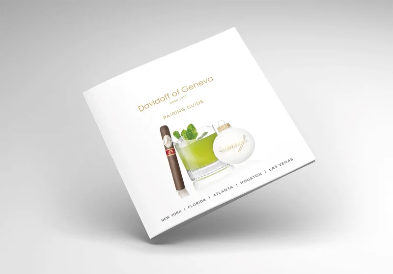 Davidoff Holiday Pairing Guide 2025 PDF Cover