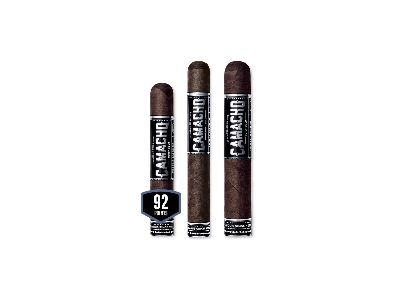 Camacho Triple Maduro cigar lineup