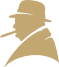 Winston Churchill Profile Logo