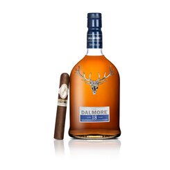 DAVIDOFF 702 ANIVERSARIO No.3 cigar and THE DALMORE AGED 18 YEARS