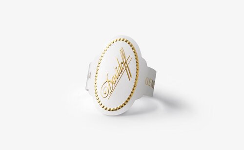 Famous Davidoff White Cigar Ring