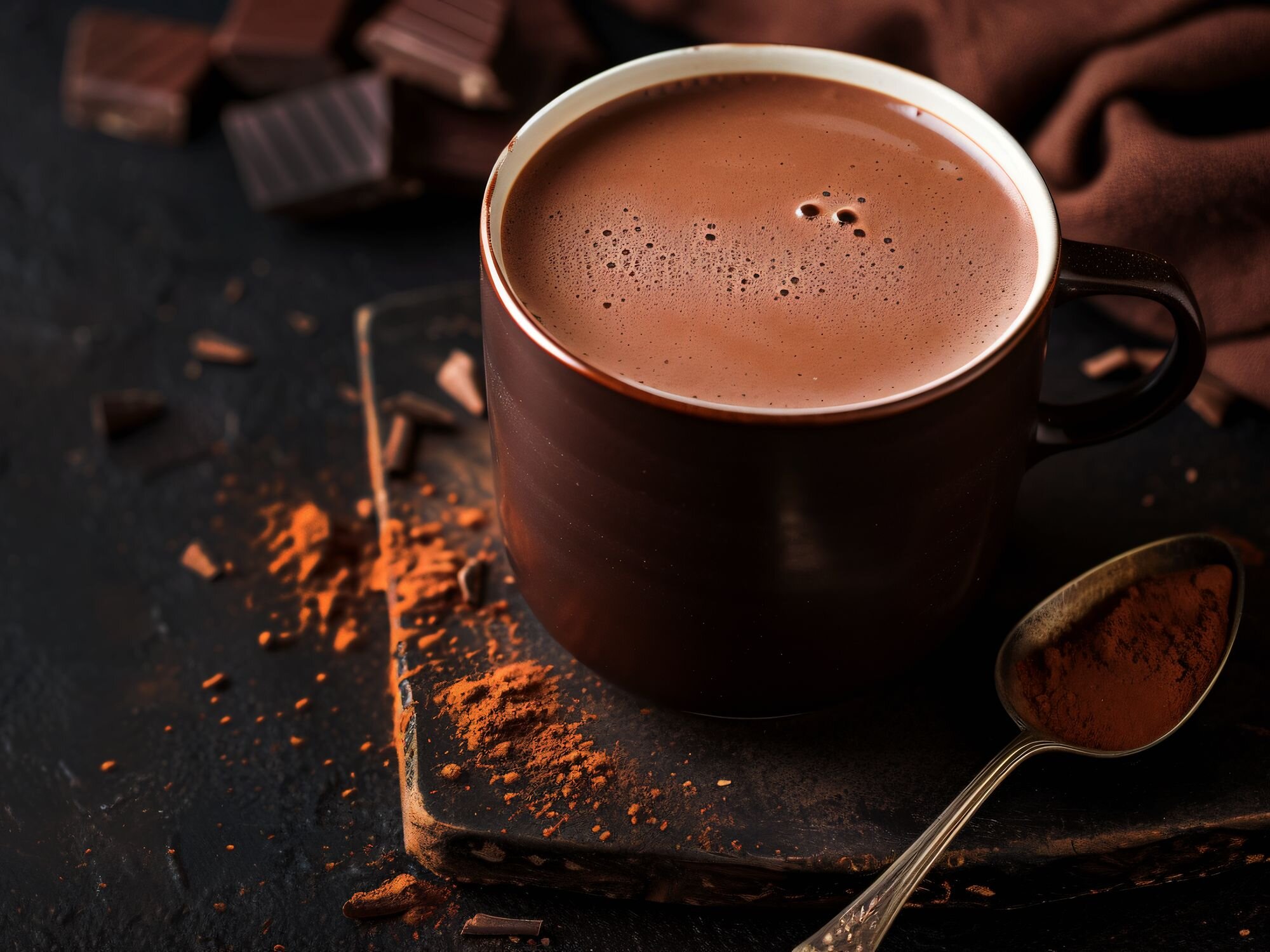 Camacho Triple Maudor pairing - a bold hot chocolate