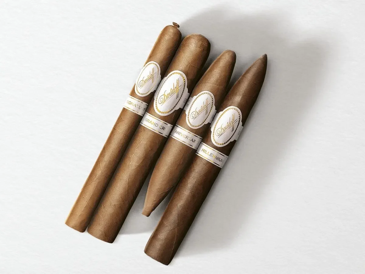 Davidoff White Band Collection cigars - Signature, Grand Cru, Aniversario, Millennium