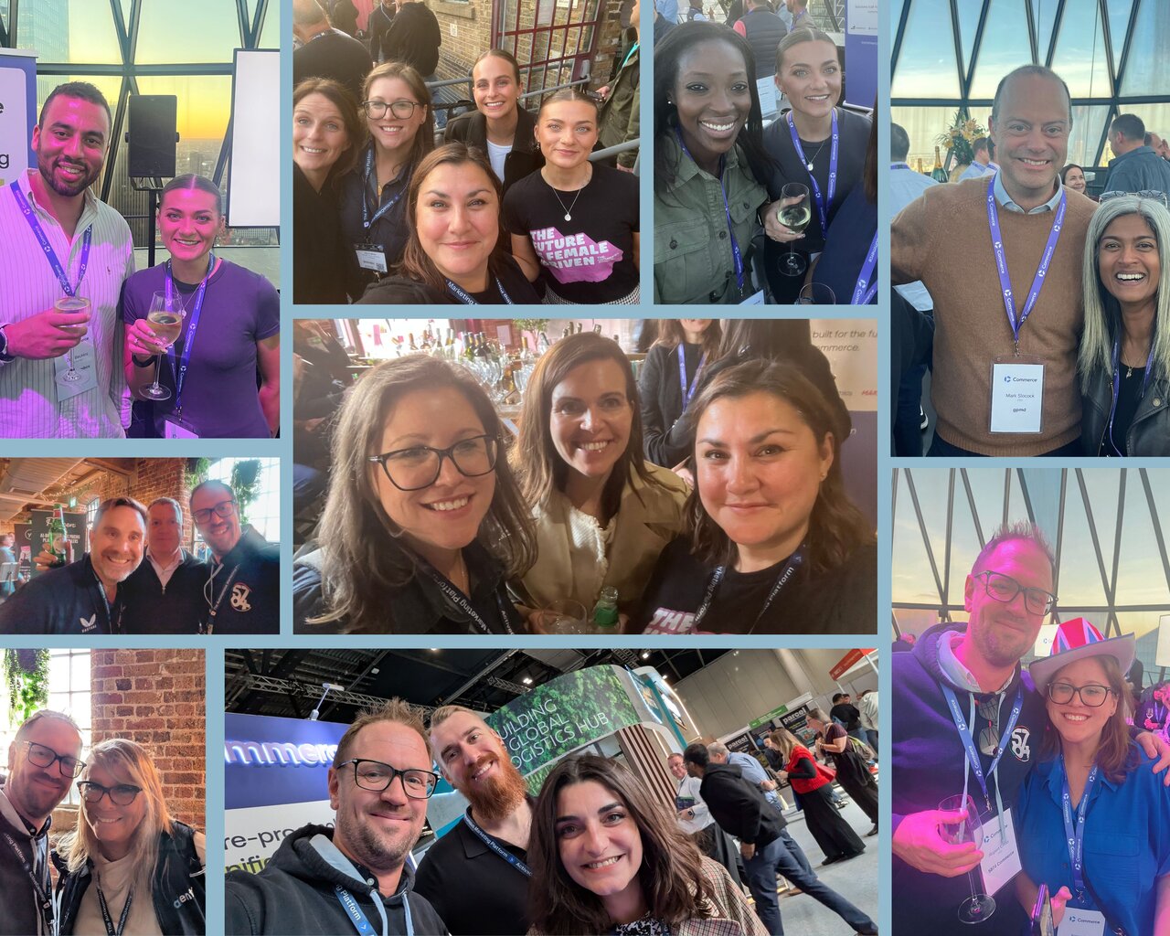 Ecommerce Expo photo collage