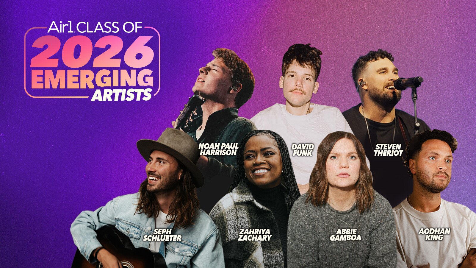 Air1 Class of 2026 Emerging Artists