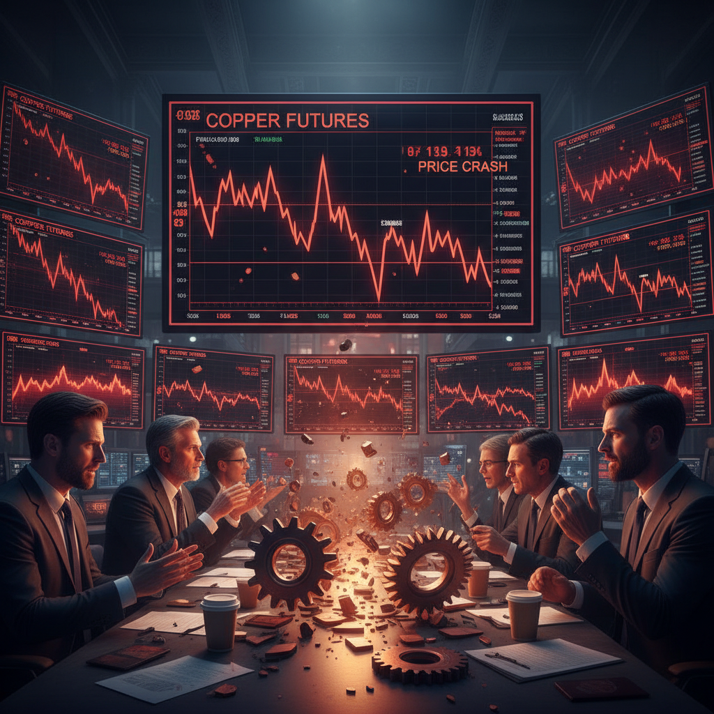 Обвал меди на фоне мер КНР и США