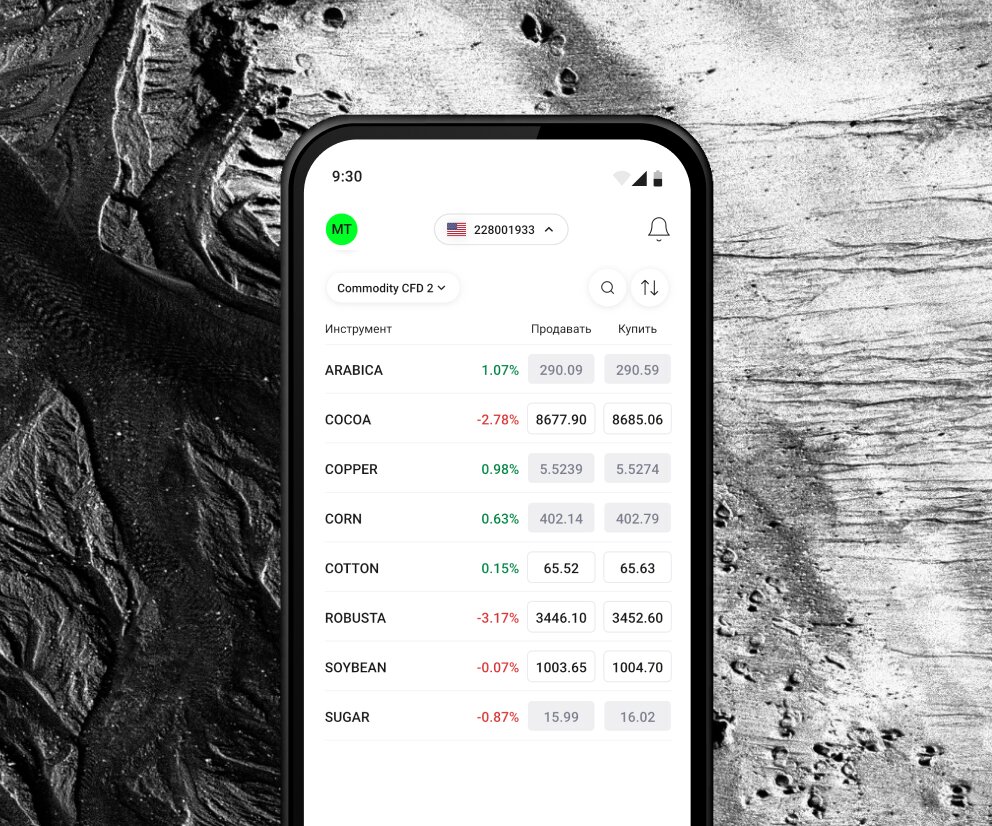 Seamless mobile trading experience