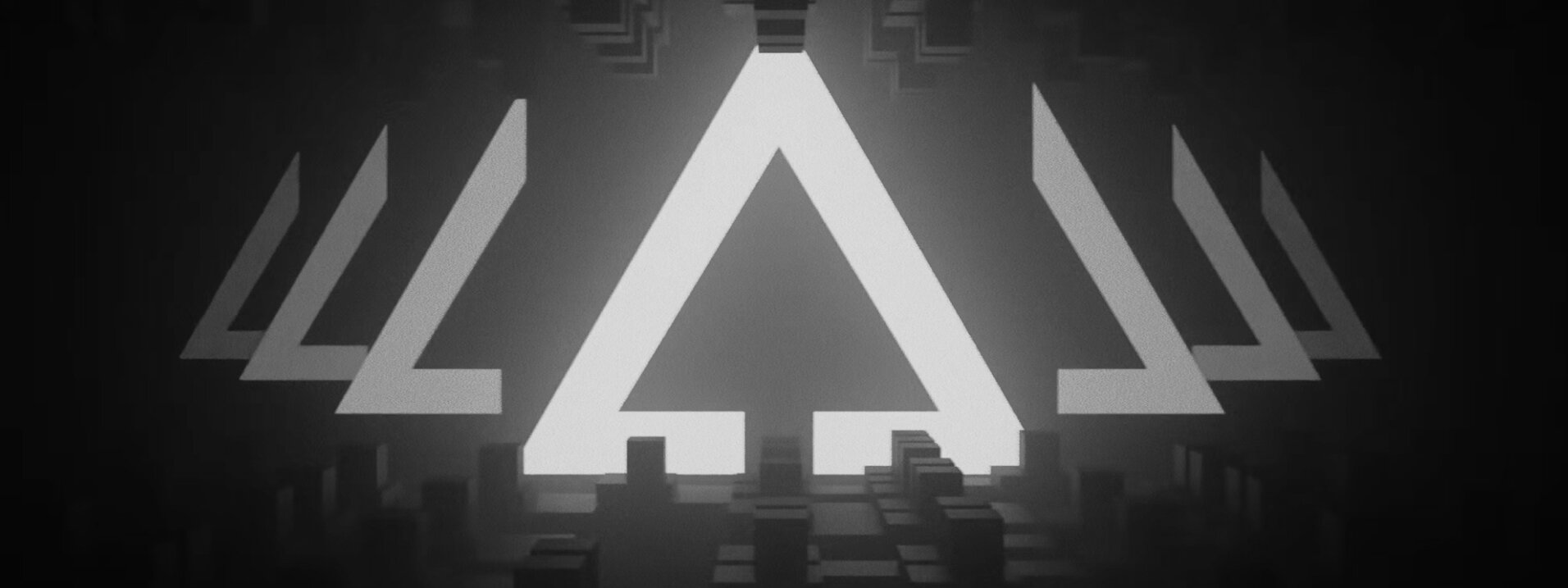 illuminated triangles