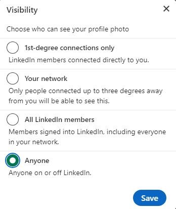 LinkedIn Visibility