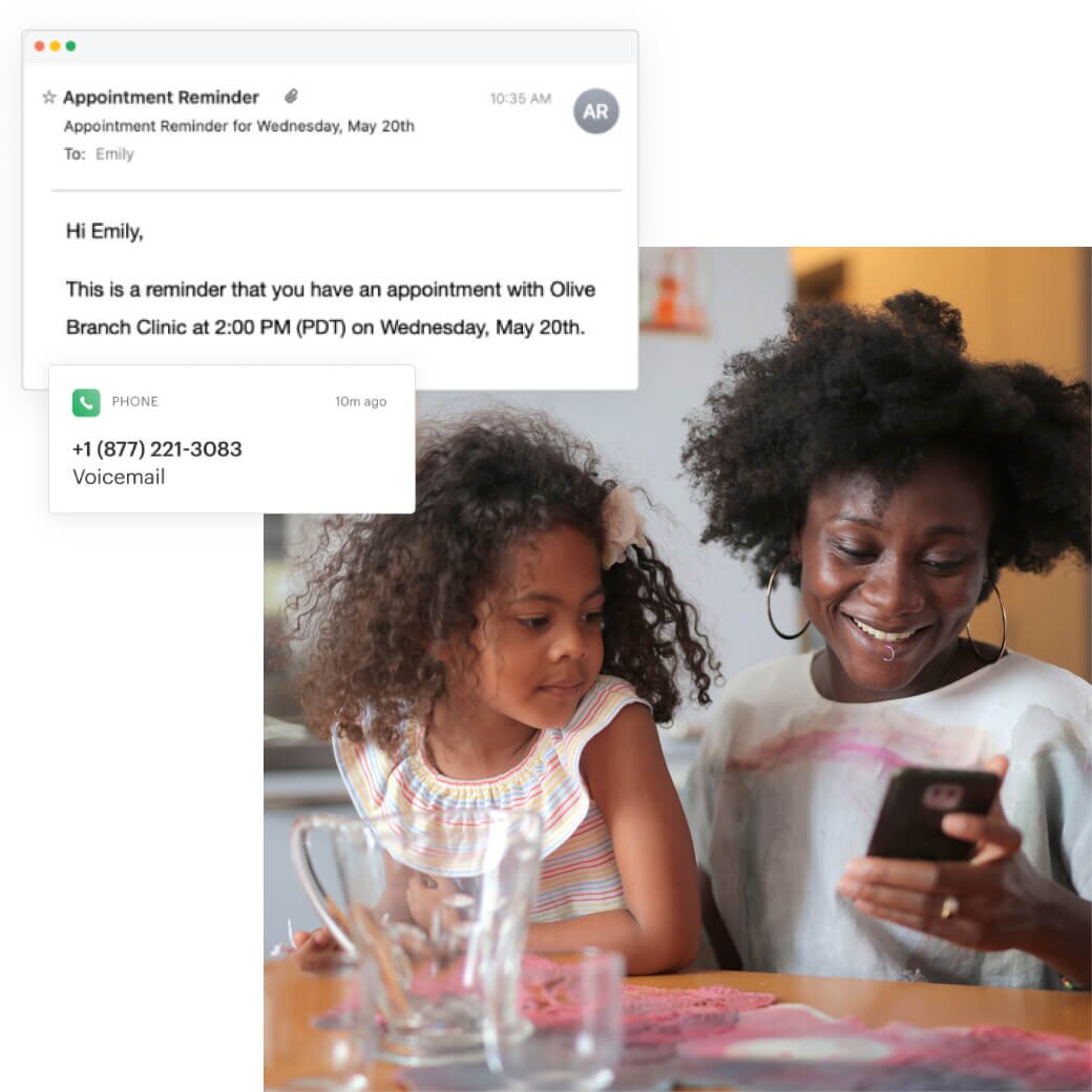 Customizable Appointment Reminders for Couples and Families