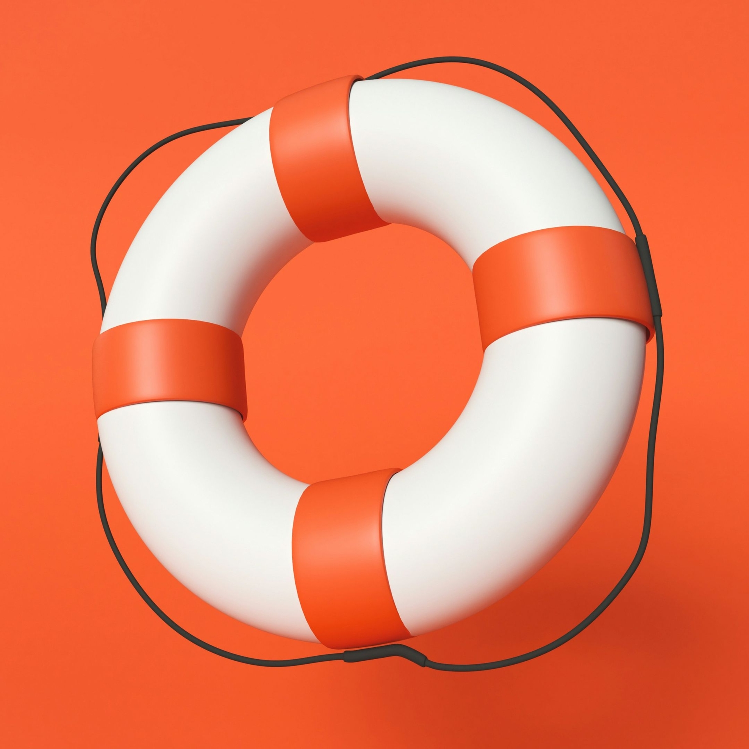 graphic of safety raft