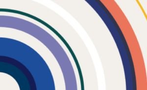 Design with concentric circles of different colors