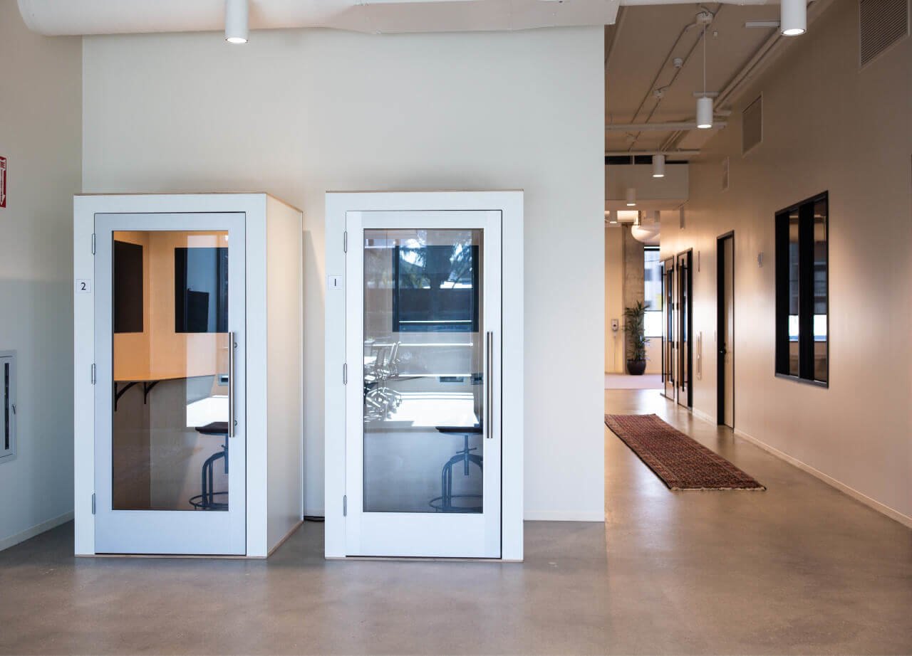 interior hallway at simplepractice headquarters