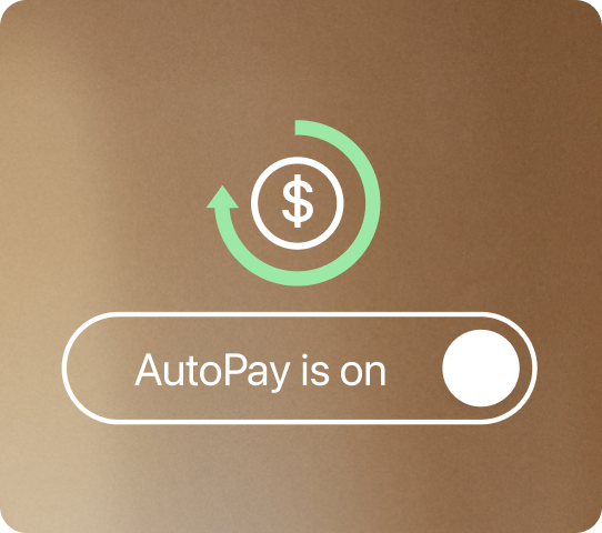 illustration of autopay toggled to on