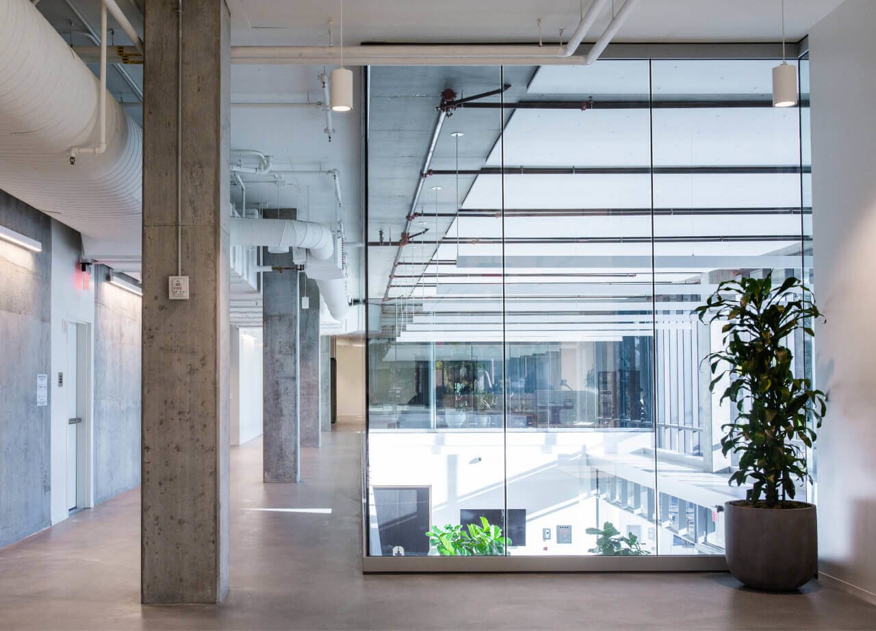 simplepractice interior atrium showing great working environment