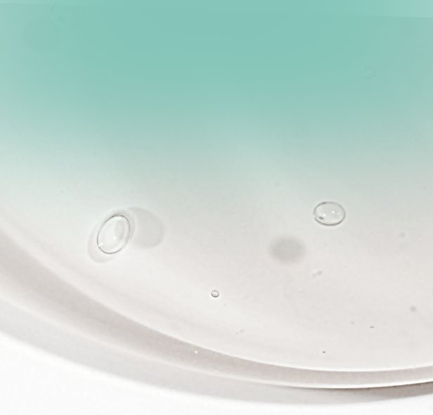Futuristic formulas. Green paint smear.