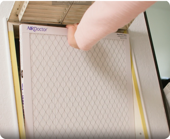 Install Your AirDoctor HVAC Filter 