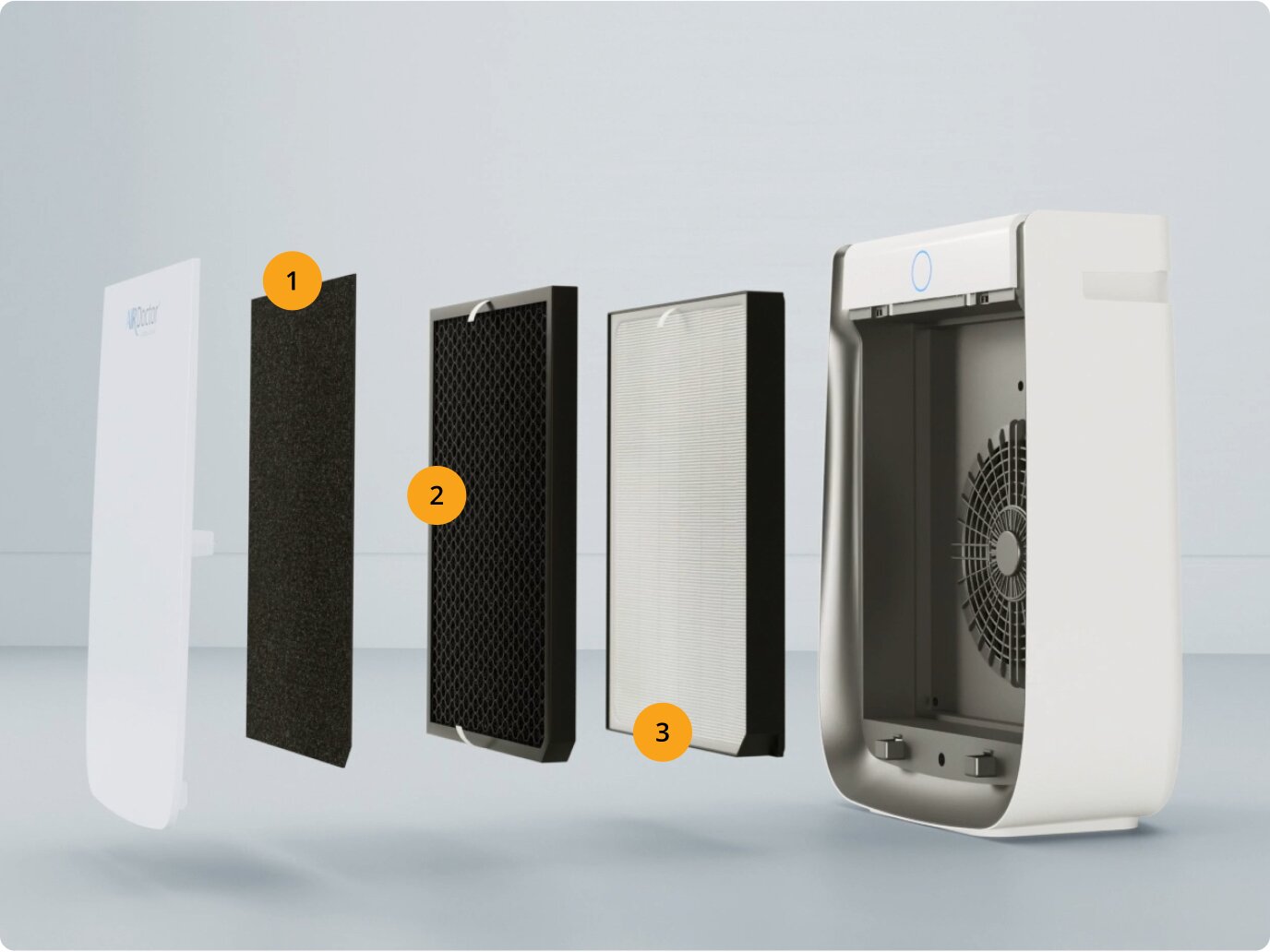 AirFilter Control Filtration System Includes: