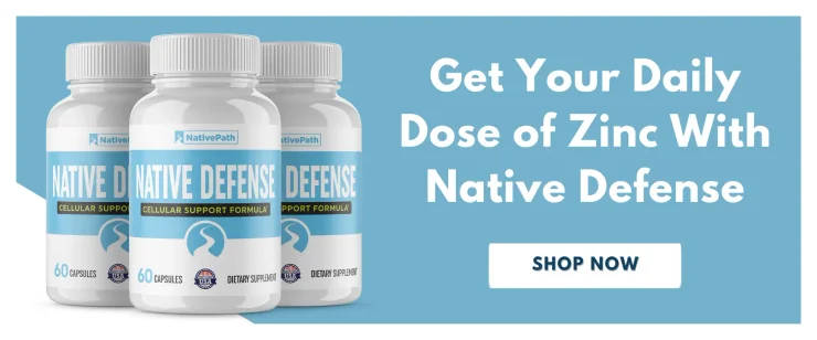 Get Your Daily Dose of Zinc with Native Defense