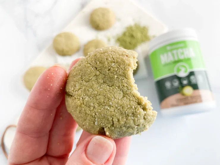 Paleo Matcha Collagen Cookies