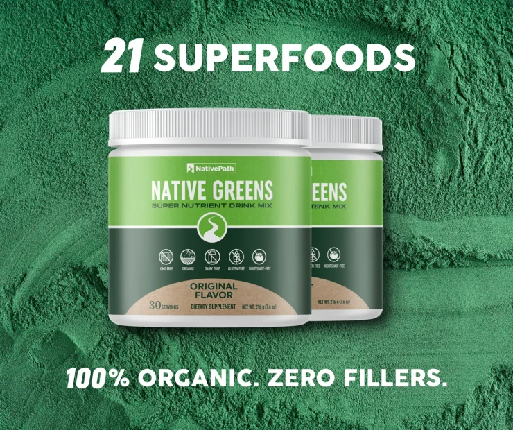 Native Greens Super Nutrient Drink Mix