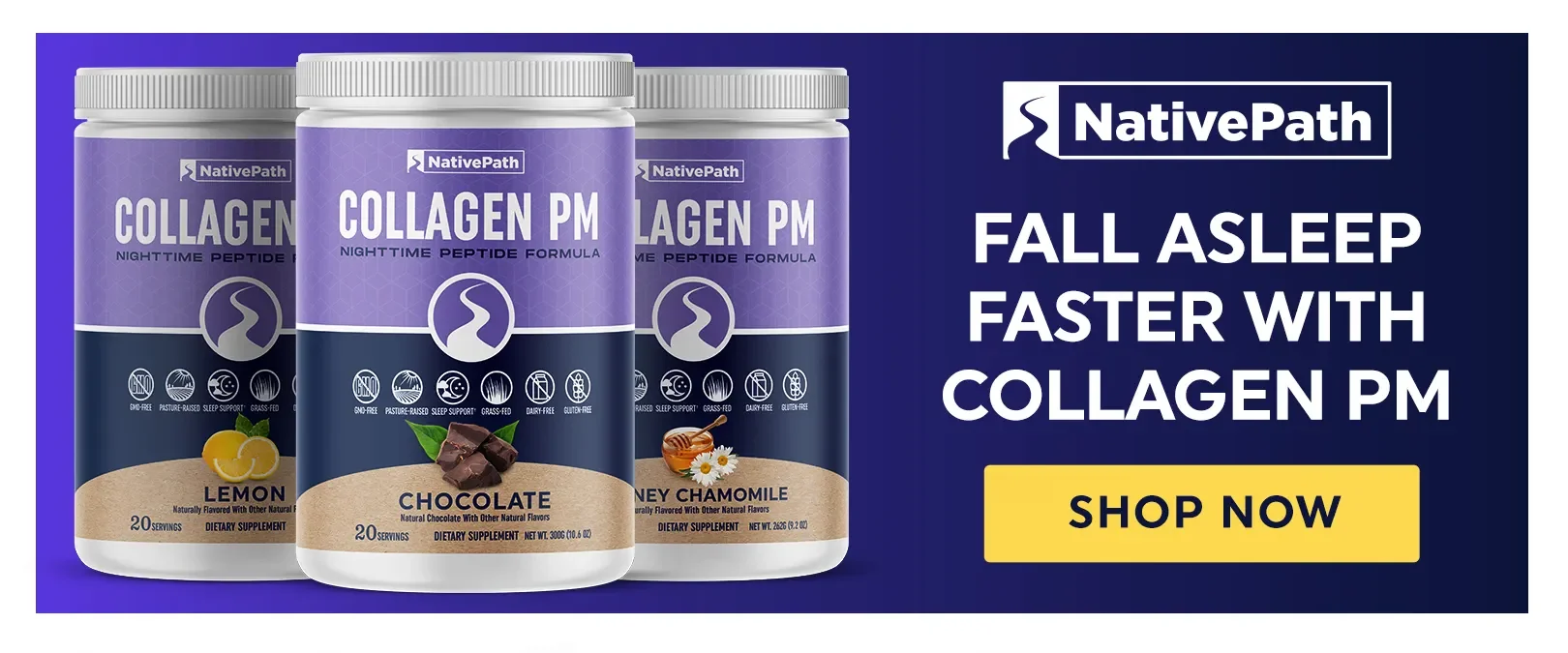 Fall Asleep Faster with Collagen PM